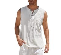 LAOSU Homme Débardeur Sport Simple et Séches Rapidement, Gym T-Shirt Humoristique pour Homme, 2023