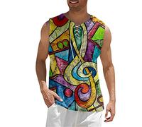 LAOSU Hommes Été Débardeur Ample Plage Haut,Maillot De Corps Sous Chemise Transpiration,Maillot De Corps Sans Manches Homme,Sport Gym T Shirt Simple Homme,Quick Dry T Shirt,Un Débardeur 2023