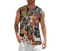 LAOSU Hommes Été Débardeur Ample Plage Haut,Maillot De Corps sous Chemise Transpiration,Maillot De Corps sans Manches Homme,Sport Gym T Shirt Simple Homme,Quick Dry T Shirt,Un Débardeur 2023