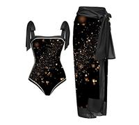 LAOSU Maillot De Bain 1 Pièce Avec Jupe De Plage,D'Été Maillot De Bain Pour Femme Avec Du Ventre,Maillot Asymétrique,Maillot De Bain 1 Piece Femme Ronde,Maillot De Bain 2 Pièces Femme Enceinte,Maillot