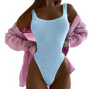 LAOSU Maillot De Bain Femme 1 Piece,Elégant Monokini,Maillot Bain Taille Haute,Culotte De Bain Taille Haute,Burkini Noir,Maillot Bain 2 Pieces Femme,Maillot De Bain Tres Hot