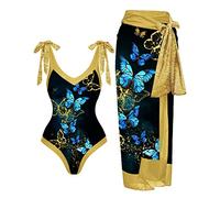 LAOSU Maillot De Bain pour Femme,D'Été Maillot De Bain Culotté Haute,Maillot De Bain Noir Taille Haute,Maillot Femme Sexy,Maillot De Bain Aesthetic,Shorty Maillot De Bain