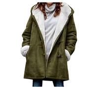 LAOSU Manteau D'Hiver Épais Femme Chaud Veste Polaire,Blouson Pilote De Chasse Rafale,Manteau Trench,Veste Noire Longue Femme,Veste Cuir,Veste En Tweed
