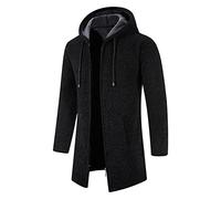 LAOSU Manteau Hiver Homme Automne Et Chaud Veste En Tweed Manches Longues Caban Marin Pas Cher Sweat Marrant Décontractée Bleu Roi Doudoune Sous Costume xc0arH2tn C-Le noir XL