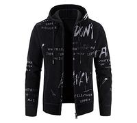 LAOSU Manteau Homme Automne Et Hiver Chaud Doudoune Noir Sans Manche Manches Longues Doudoune Ami Pas Cher Sweat Noir Veste Décontractée Sweat Homme Meilleur Manteau De Ski