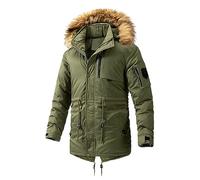 LAOSU Manteau Homme Automne Hiver - Blouson Outwear Marine à Capuche, Veste Lin, Blazer Vert Chaud