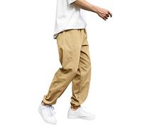 LAOSU Pantalon Homme Décontracté, Jogging Sport, Gardien Handball, Jeans Grande Taille, Beige, Orange, Chino, Legging en Laine