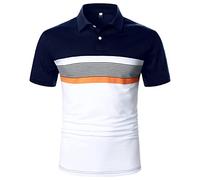 LAOSU Polo Basique Manche Courte Décontracté Mode Homme Polo Marque Polo Chemise Hiver Homme Chemise Col Italien Homme Pas Cher Classique Polos Homme Manches Courtes Léger Habillé Tee Shirt