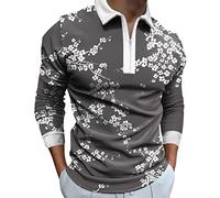 LAOSU Polo De Golf Homme Manches Longues Pas Cher 2022s Polo Chaud Polo Rayé Slim Fit Polo Manche Longue Pas Cher Décontractée Polo Golf