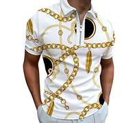 LAOSU polo homme rose bleu ciel maille luxe manche longue rugby vetement verte avec poche rayé solde marque pas cher zippé homme, 03-jaune, XL