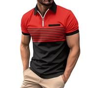LAOSU Polo pour Homme T-Shirts Chemise Manches Courtes,Polo Noir Homme Manches Courtes,Polo Luxe,Tee Shirt Été Homme,T Shirt Personnalisé Homme