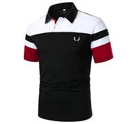 LAOSU T-Shirt pour Homme Polos Manches Courtes Été Polo Homme,Décontractée Polos Rugby,Polo Bleu Ciel,Polo À Manches Courtes,Corset sur Chemise,Polos Homme Manches Courtes