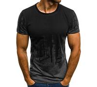 LAOSU Tee Shirt Humoristique T sans Manche Brodé Transparent Homme Original Couple Longue Noir Moto, 02-gris, XL