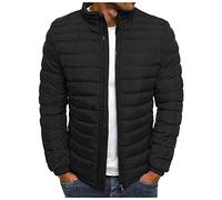 LAOSU Veste Homme Classique Hiver Chaud Costume Outerwear Couleur Unie Jeans Noir Zippé Manches Longues Sherpa Pas Cher Doudoune À Capuche