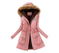 LAOSU Veste Polaire Femme Chaude Manteau Hiver Blousons,Veste Femme Originale,Pull Noir Col Rond Femme,Manteau Femme Tres Chaud,Veste Pour L Hiver Femme,Veste Femme Kaki
