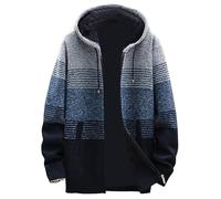LAOSU Vestes Homme Manches Longues Cardigan Blouson,Automne Hiver Veste Jean Moumoute Homme,Veste Canadienne Authentique,Manteau Manches Longues Homme,Parka Rugby Homme,Chaud Blazer Croisé Homme