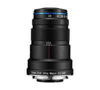 Laowa 25mm f/2.8 2.5-5X Ultra Macro MILC/SLR Objectif macro Noir