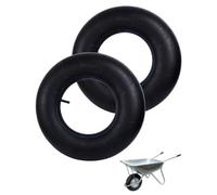 LAOYE 2 Pcs Chambre à Air 4.80/4.00-8 Chambre à Air Brouette 4.00-8 TR13 Chambre de Rechange 480/400-8 pour brouette Chariot de Jardin Camion à Main