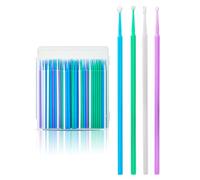 LAOYE 200 Pcs Pinceaux de Retouche pour Peinture de Voiture - Retouche Pinceaux Micro Applicateurs de Coton-Tige Jetables pour Réparation de Peinture Automobile