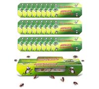 LAOYE 25 Pièges à Cafards et Blattes Collant Piège Anti Cafard Puissant Non Toxique Professionnel Attrape-Cafards Collant Efficace pour Jardin Maison Cuisine Salle de Bain Bureau