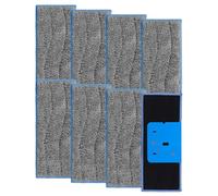 LAOYE 8pcs Lingettes pour Irobot Braava Jet M6 Serpillere Lavable pour Irobot M6134 Chiffon de Nettoyage Réutilisables Serpillière en Microfibre Accessoires de Nettoyage