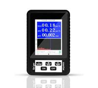 LAOYE Compteur Geiger Détecteur de Rayonnement Nucléaire Détecteur de Radiations Dosimètre Radioactivité Moniteur de Rayonnement Détection Rayons Bêta Gamma X-Ray - avec écran LCD