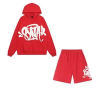 LaoZan Ensemble Jogging Syna World Hoodie Décontracté Printemps et Été Sweat à Manches Longues Shorts Casual Mode