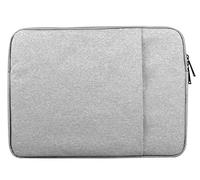 LaoZan Sacoche Sac à Bandoulière Résistant à l'eau pour Tablette et Ordinateur Portable Sac à Main Mallette Housse pour 11.6-15.6 Pouces 14" Gris