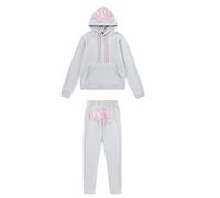 LaoZan Vêtement de Sport Syna World Y2K Survêtement de Jogging 2 Pièces pour Homme Pantalon Hip Hop Manches Longues Unisex Décontracté Streetwear