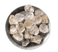 LAPADULA Cristaux de première qualité en cristal blanc transparent naturel, pierre d'aromathérapie brute, pierre concassée, pierre de démagnétisation. Roche Wicca naturelle (2-3 cm/500 g)