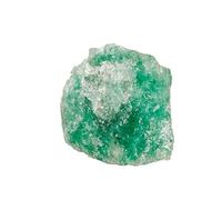 LAPADULA Cristaux de première qualité minérale en verre fraise verte naturelle, pierre brute, ornements, échantillon minéral, diffuseur d'aromathérapie Roche Wicca naturelle (1,5-2 cm)