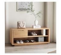 LAPADULA Repose-pieds Tabouret pour changer les chaussures, pour porter pour la Porte de la maison, étagère à chaussures, Tabouret pour s'asseoir, à poser une pièce avec tiroir Entrée Ottoman(B)