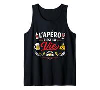 L'Apéro C'est La Vie Cadeau Humour Débardeur