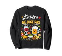 L'apéro ne Juge Pas Humour Cadeau Sweatshirt