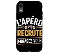L'Apéro Recrute Engagez-Vous Humour Coque pour iPhone XR