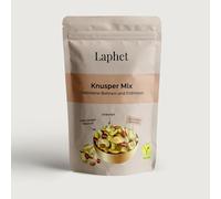 Laphet Knusper Mix - Topping | Haricots et cacahuètes épicés, riche en protéines, garniture de salade, collations, mélange de noix et de graines (150 g)