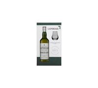 Laphroaig Quarter Cask Islay Single Malt Scotch, coffret avec 2 verres, Whisky Écossais 48% - 70cl