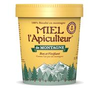 L'APICULTEUR - Miel de Montagne Onctueux, Saveur Authentique et Texture Crémeuse (Pot 500g) - Le lot de 3