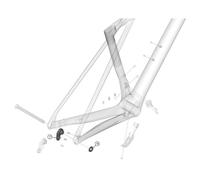 LAPIERRE MONTAJE DEL SOPORTE LAPIERRE E-BIKE XELIUS DRS, accessoire vélo pour usage quotidien