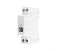 Lapiglo 1-63 A réglable pour disjoncteur Tuya pour Zigbee, interrupteur de rail DIN 1P+N avec mesure en temps réel, télécommande et minuterie, sécurité électrique