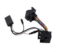 Lapiglo Adaptateur auxiliaire pour Opel CD30 CD70 DVD90 5.0 Câble d'interface pour Astra H Corsa D Zafira B Musique Streaming Appels mains libres 27 cm