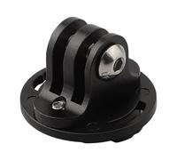 Lapiglo Adaptateur de support d'ordinateur de vélo, support de caméra d'action sport ABS, convertisseur d'interface mâle vers femelle pour noir