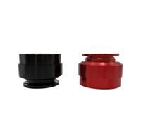 Lapiglo Adaptateur de volant à dégagement rapide pour simulateur de course, moyeu Moza Turn en alliage d'aluminium, design compact pour ensemble noir et rouge