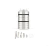 Lapiglo Arc pour contrepoids stabilisateurs 280 g pour kit d'équilibre en acier inoxydable réduit les vibrations pour la plupart des arcs (argenté)