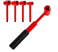 Lapiglo Boîte de rangement murale en plastique pour tiroir à compartiments multiples pour outils et matériel, armoire empilable en polypropylène avec compartiments, 360 x 240 x 180 mm