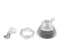 Lapiglo Bouilloire à thé 3 en 1 avec bec d'arrosage automatique, accessoire en plastique avec bouchon à gravité, ouvertures de 1,5 à 2,6 cm