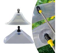 Lapiglo Buse de pulvérisation coupe-vent pour irrigation de jardin, tête de pulvérisation électrique en laiton avec bouclier protecteur
