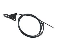 Lapiglo Câble de déverrouillage de capot compatible avec E36 318i 325i 328i 1992-1999, remplacement OE 51231960853, fil de traction de loquet de capot de moteur ABS