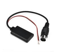 Lapiglo Câble d'interface audio pour autoradio Kenwood - Connecteur 13 broches avec alimentation 12 V - 20 cm - Noir