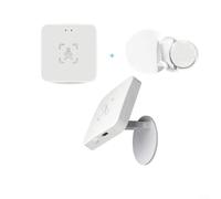 Lapiglo Capteur de présence humaine pour systèmes Zigbee, dispose de lumière et de détection de portée, fonctionne avec Tuya, Life, Z2M, et pour Google Assistant, boîtier ABS blanc 6 x 6 x 4 cm (#2)